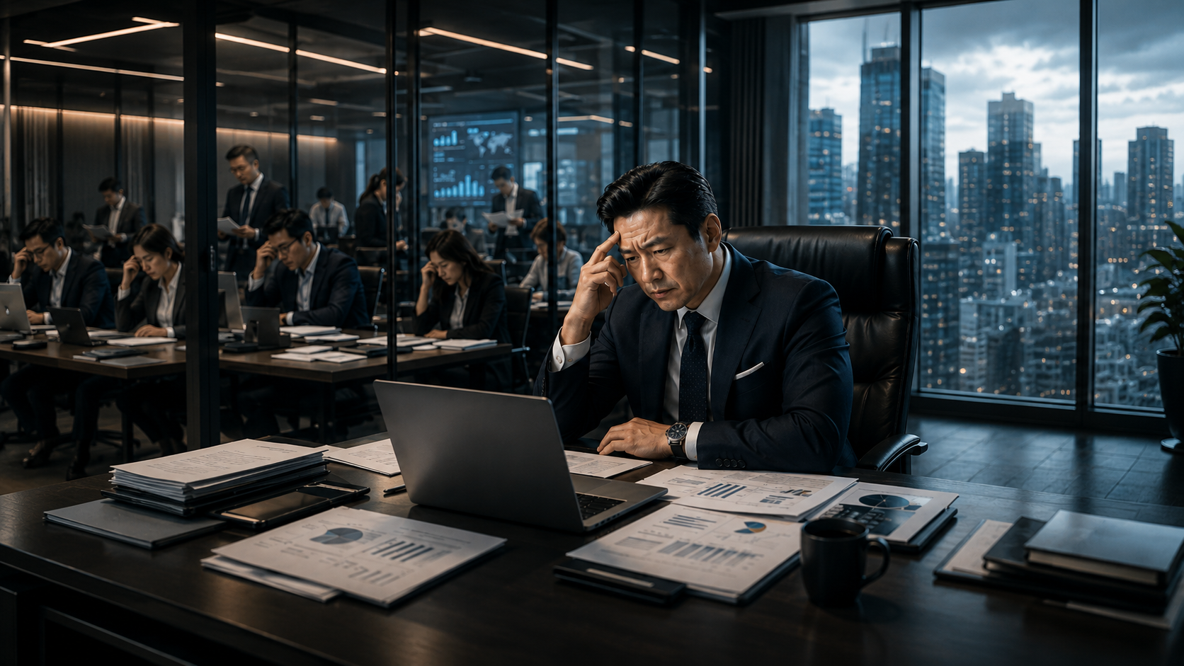 วิกฤตสมองล้าและ “ความโดดเดี่ยวบนยอดพีระมิด”: เมื่อความเครียดของ C-Level ส่งผลกระทบลูกโซ่ไปทั้งองค์กร